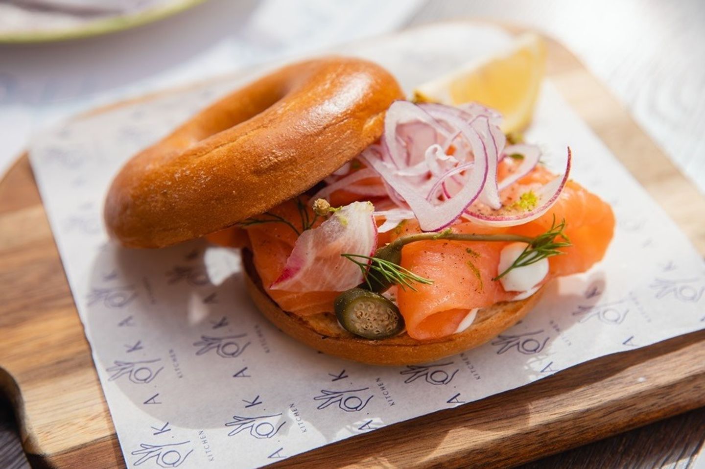 Smoked Salmon Bagel