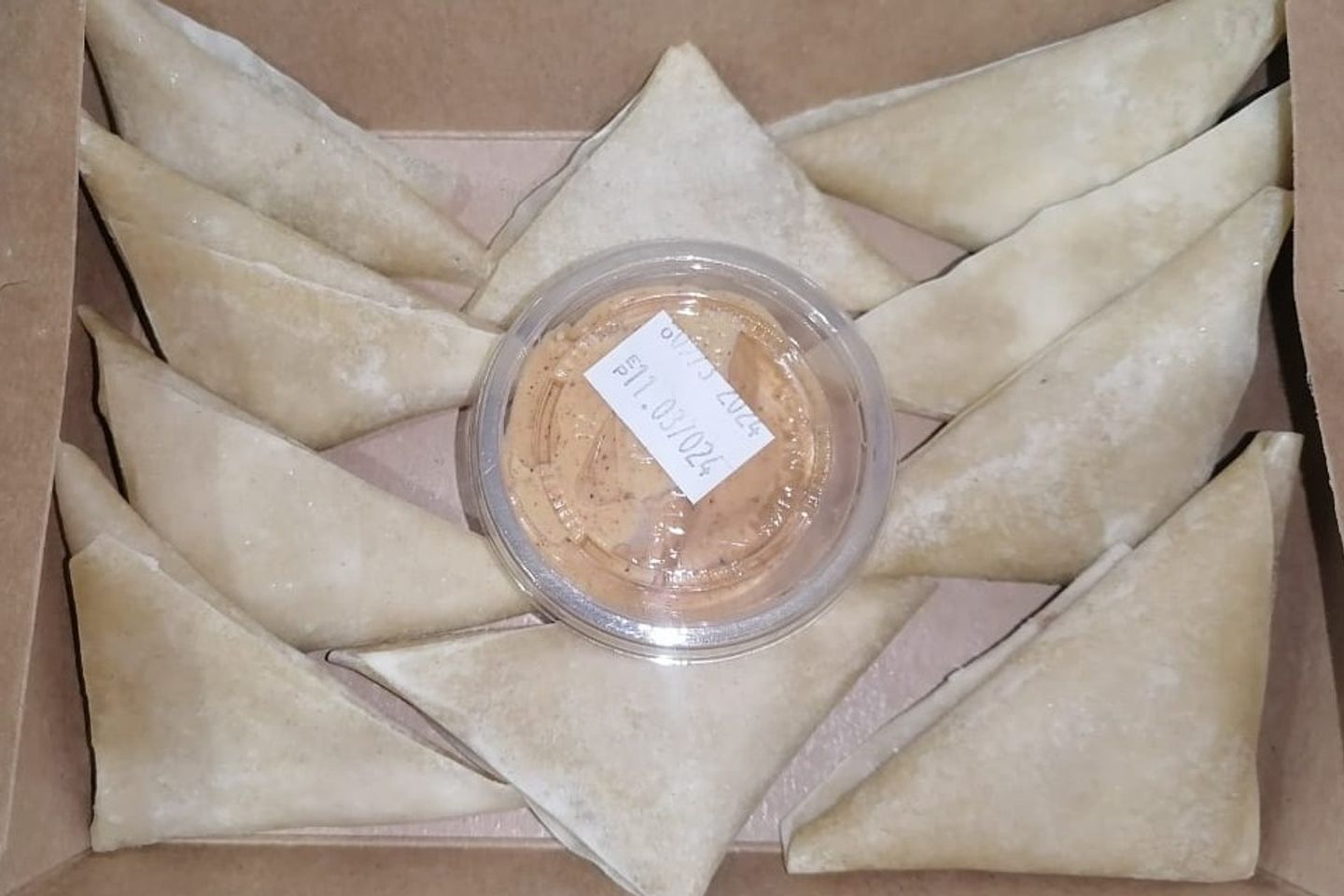 Frozen Cheese Samosa