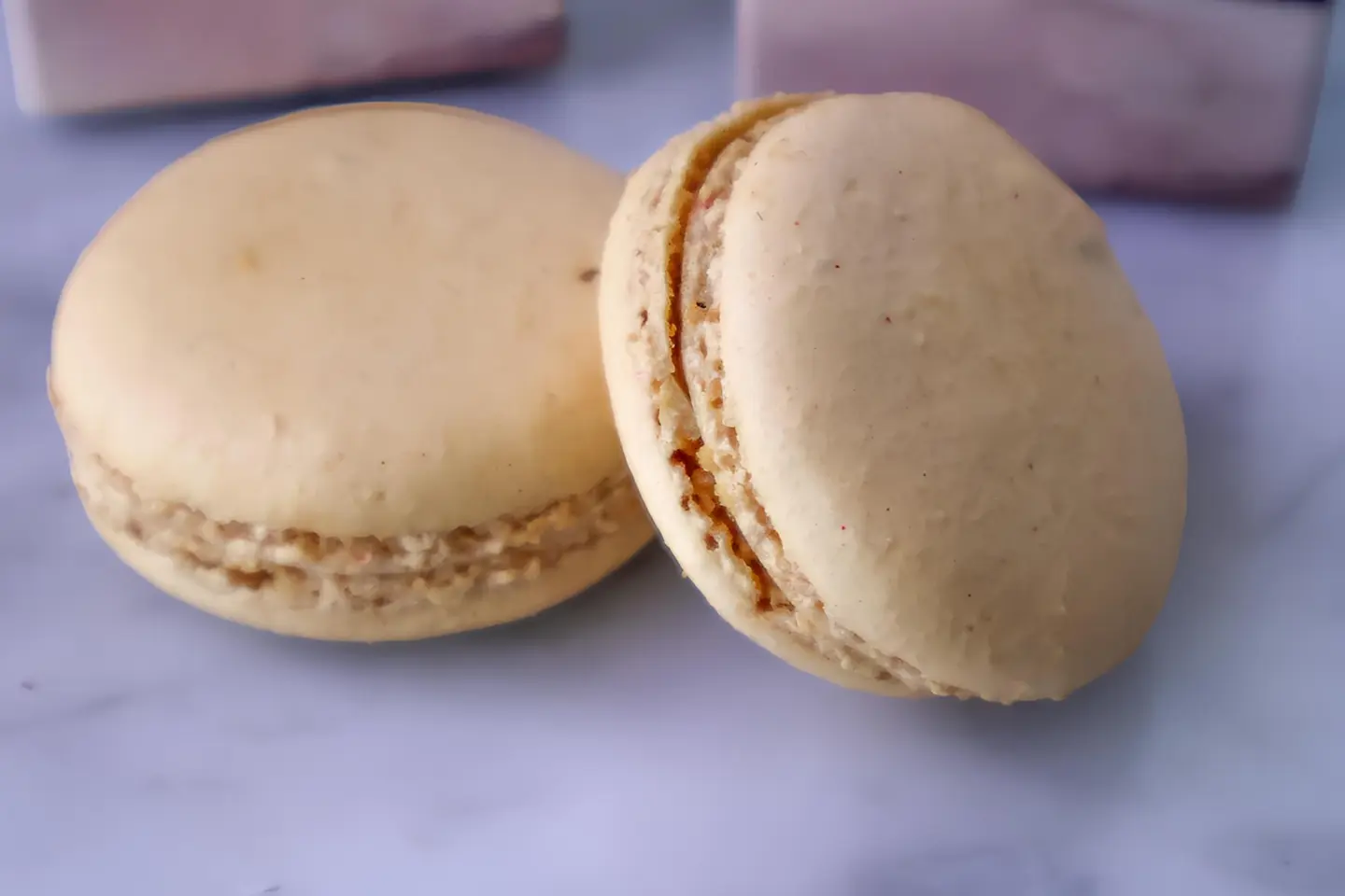 Salted Caramel Macarons