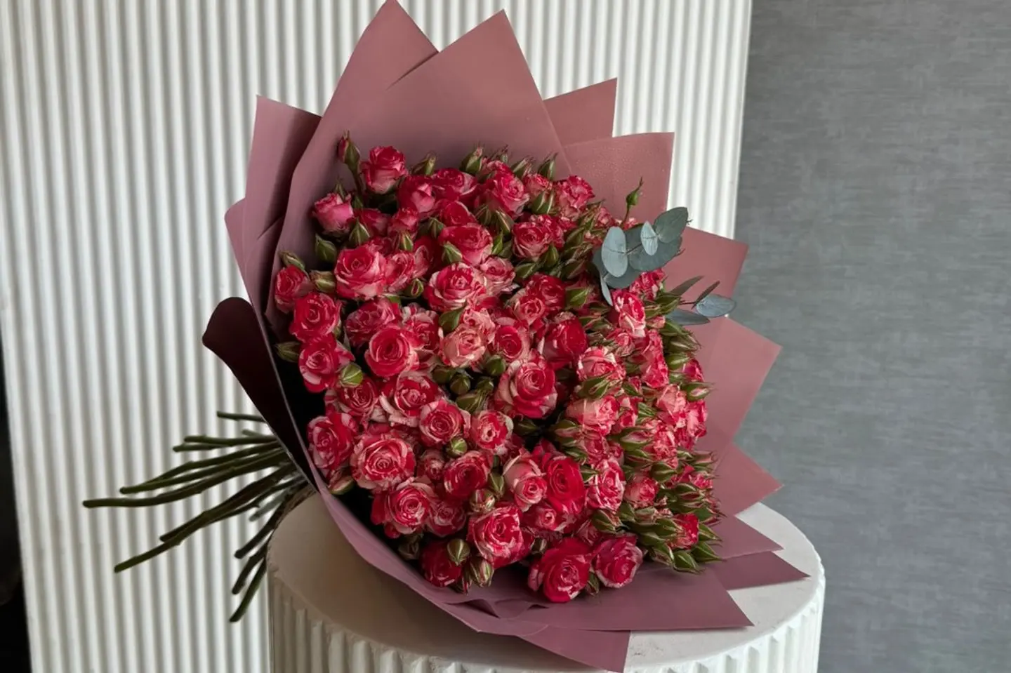 Baby Rose Bouquet Pink