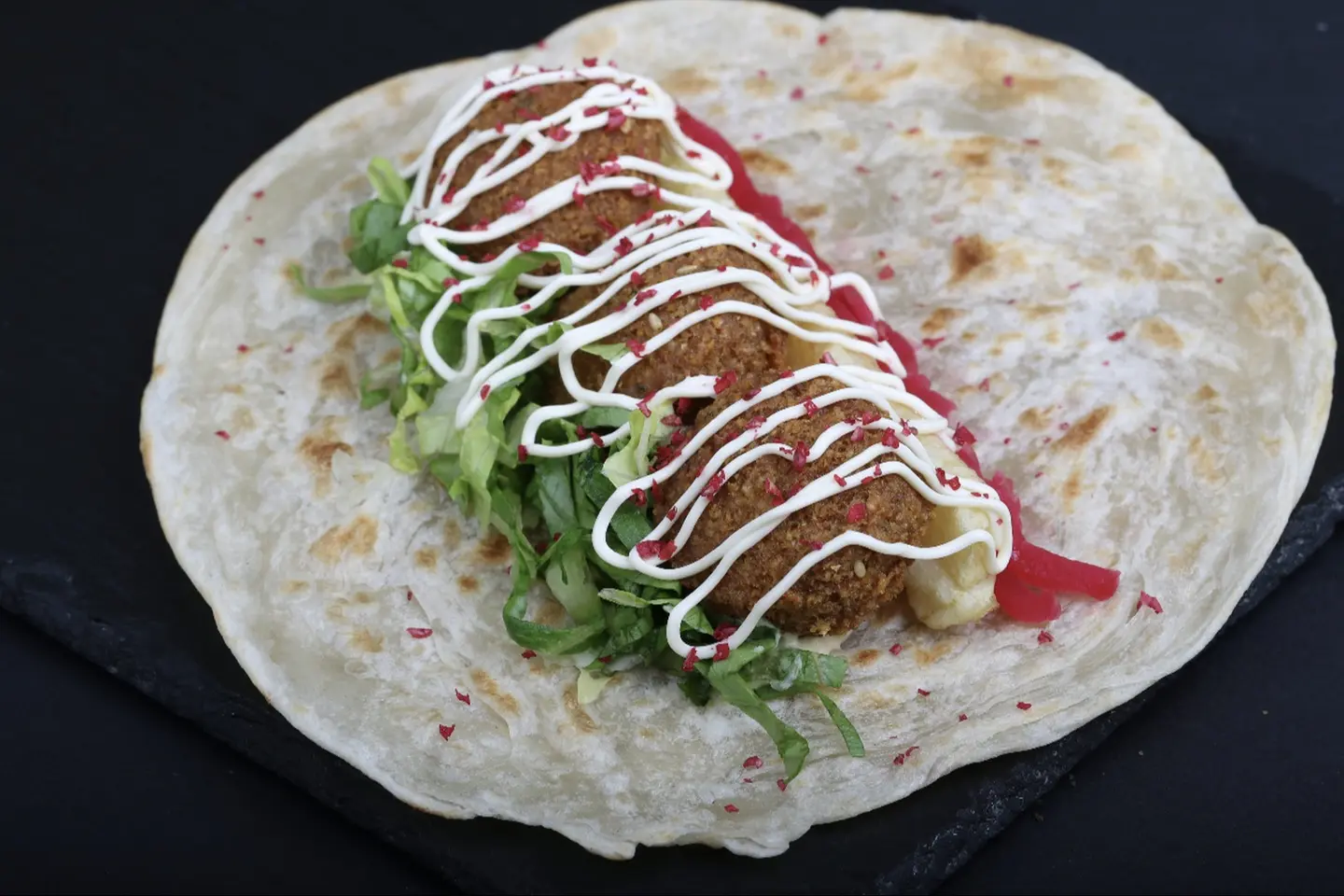 Chapatti Falafel