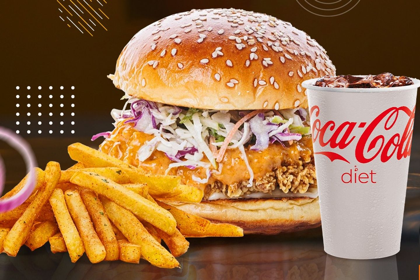 Maple Burger Meal