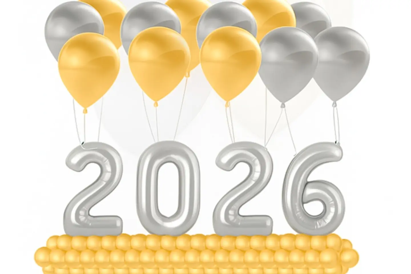 تصميم أرقام طائرة ٢٠٢٦ فضى