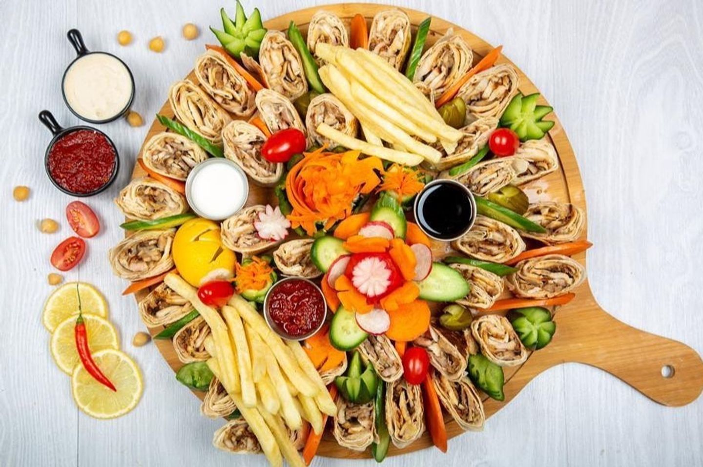 وجبه شاورما عائليه