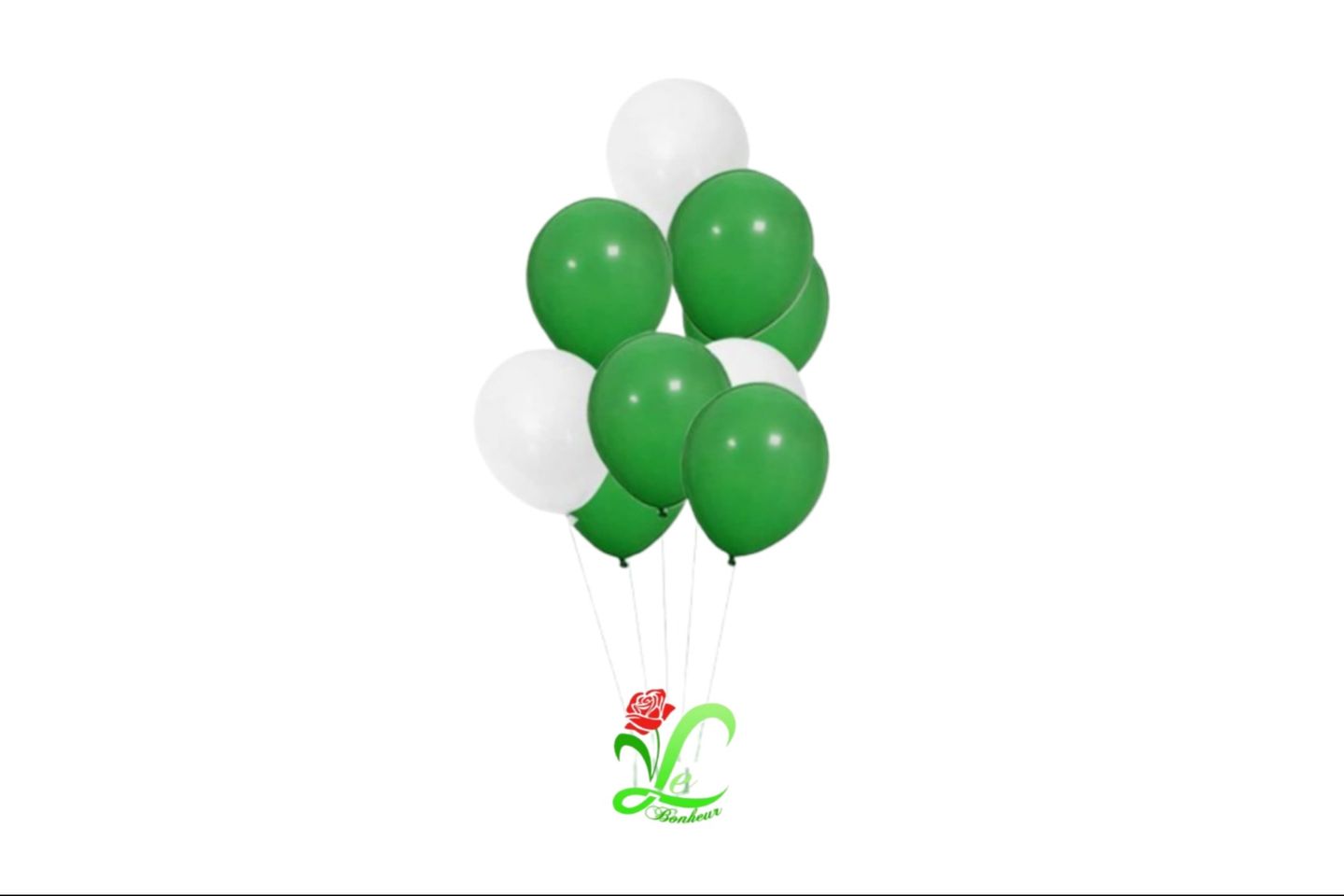 Green Balloon Bouquet
