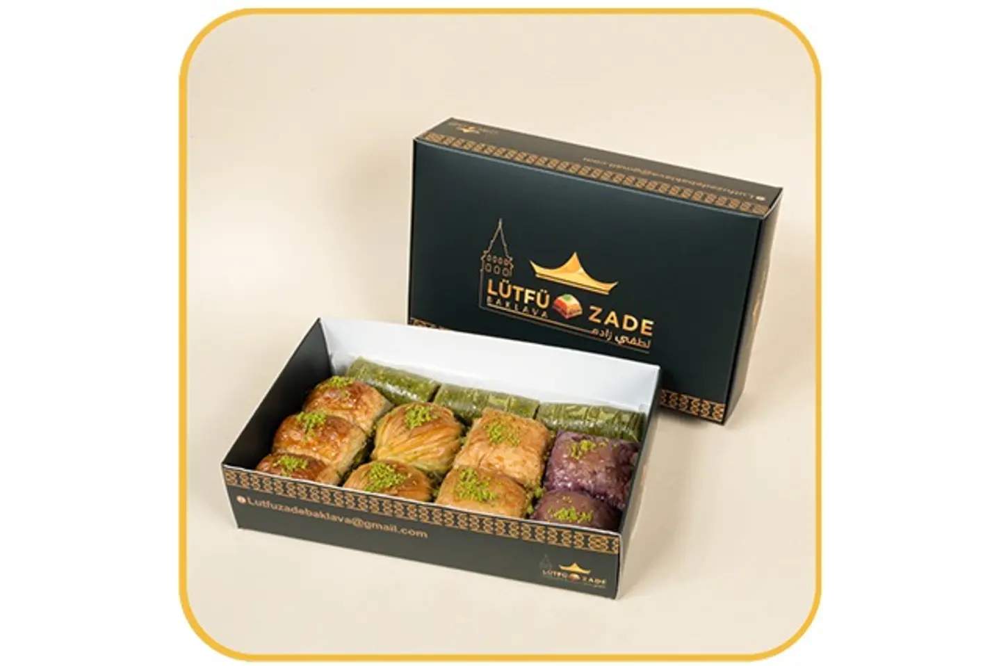 Assorted Turkish Baklava 500 Gr