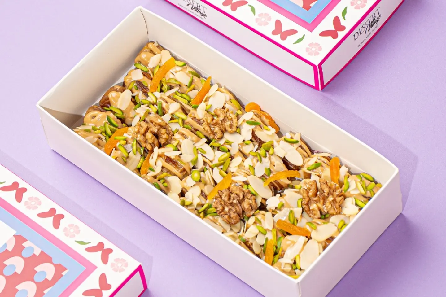 Small Box Dates Stuffed With Almonds 30 Pieces