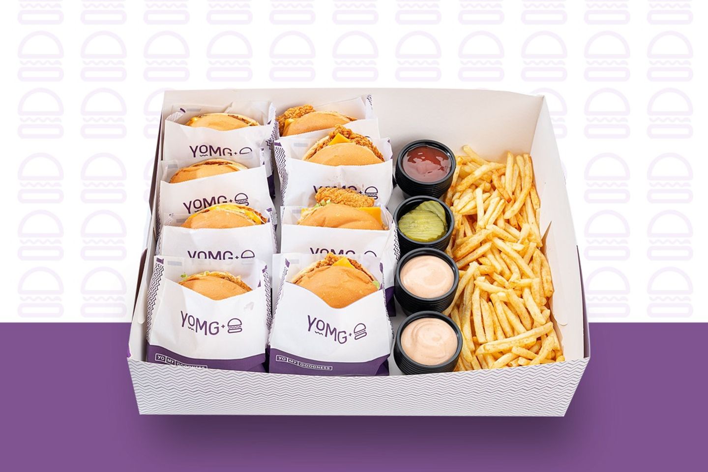 Box Of 6 Grilled Chicken And Private Meat