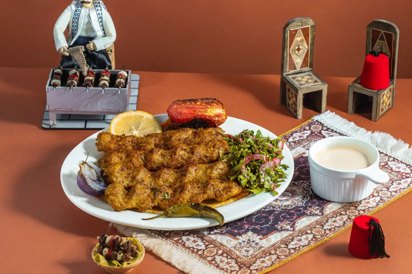 كباب دجاج نفر