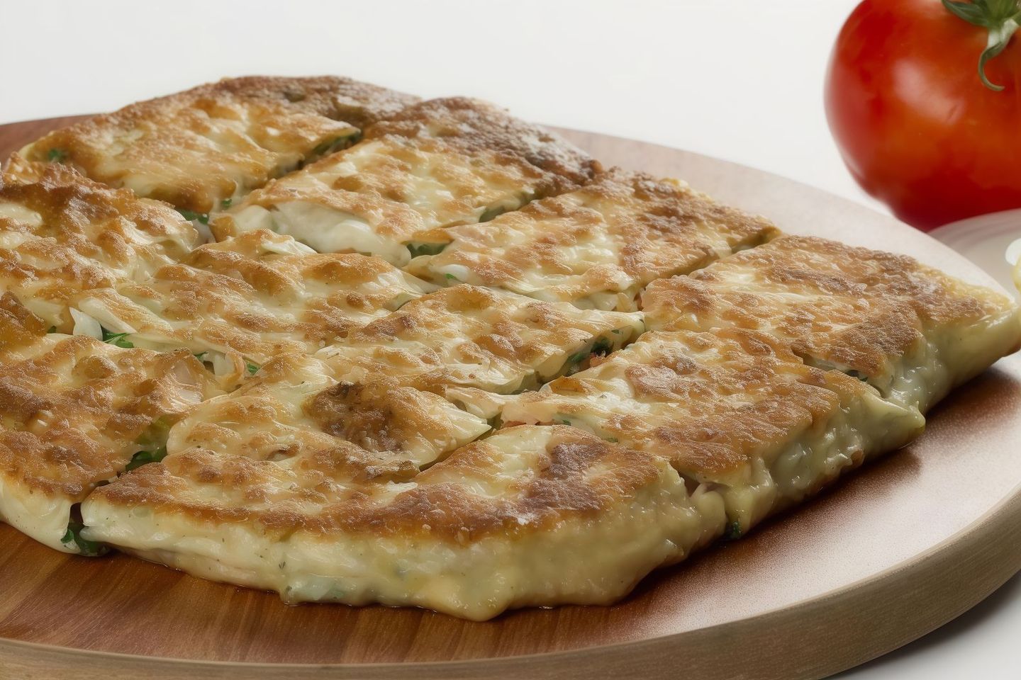 Mutabbaq Cheddar Cheese With Meat