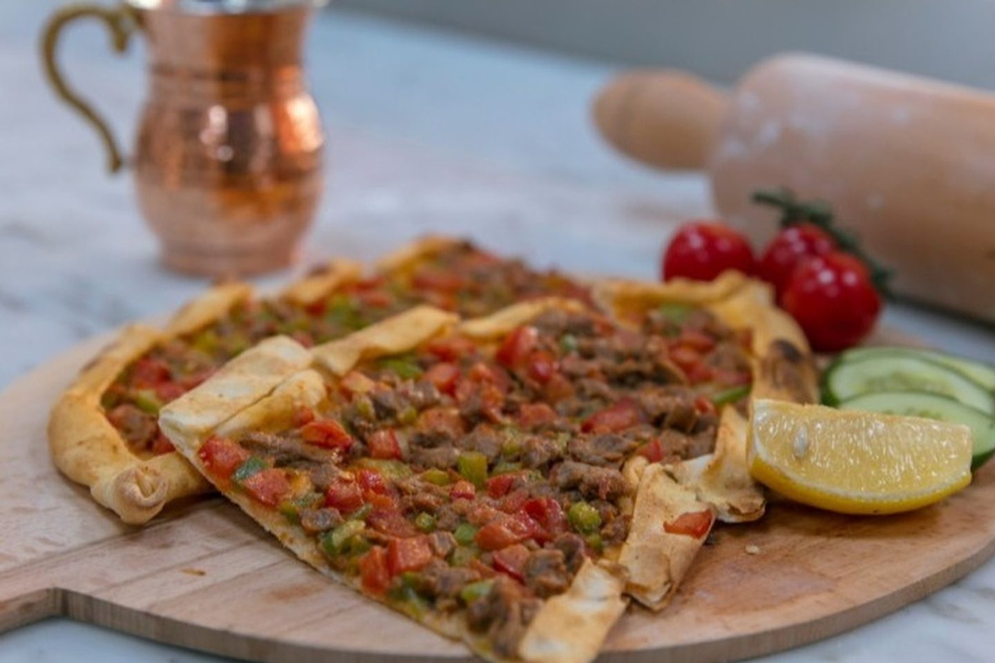 فطيرة لحم خضار سادة