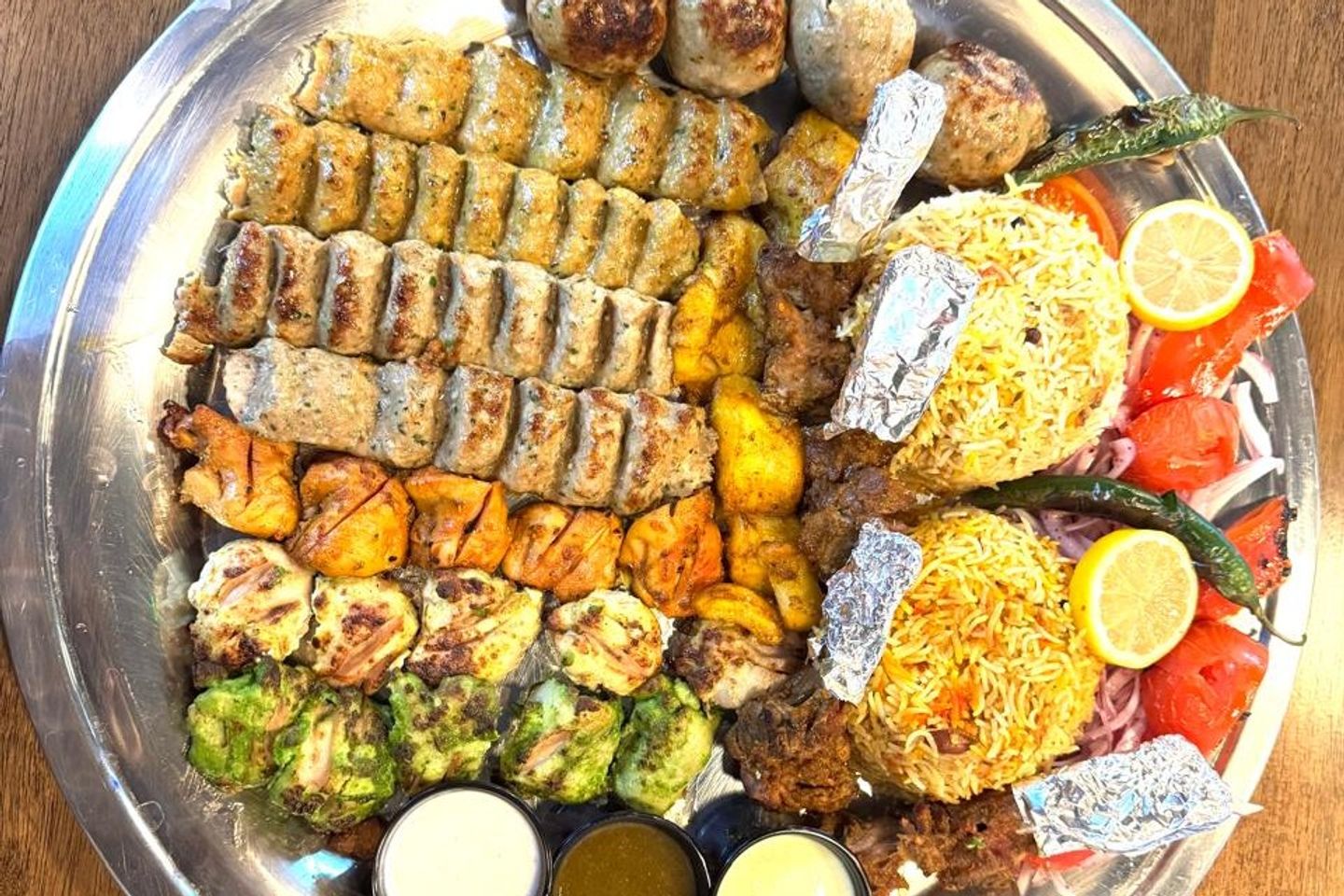 Four Person Barbeque Platter