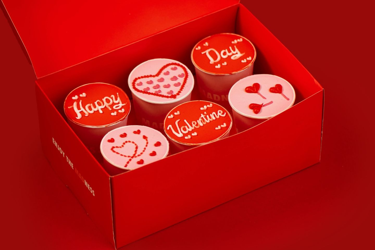 Valentine Yummy Cuppy   6 Pcs