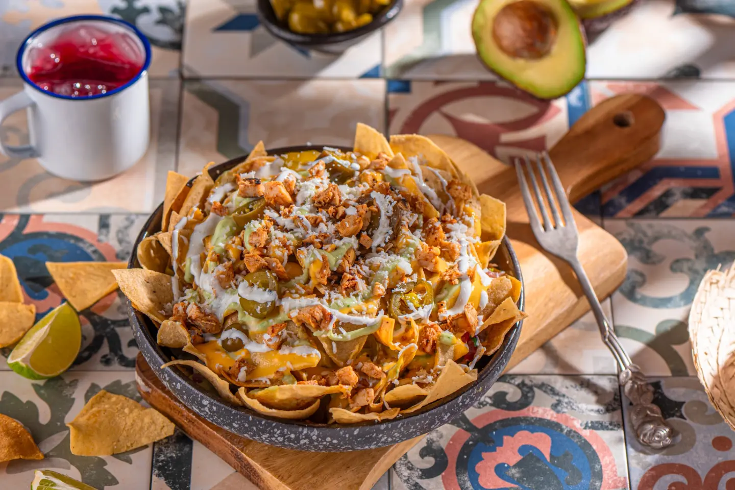 ناتشوز دجاج