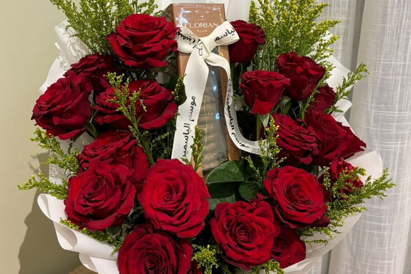 Red Roses And Florian Chocolate