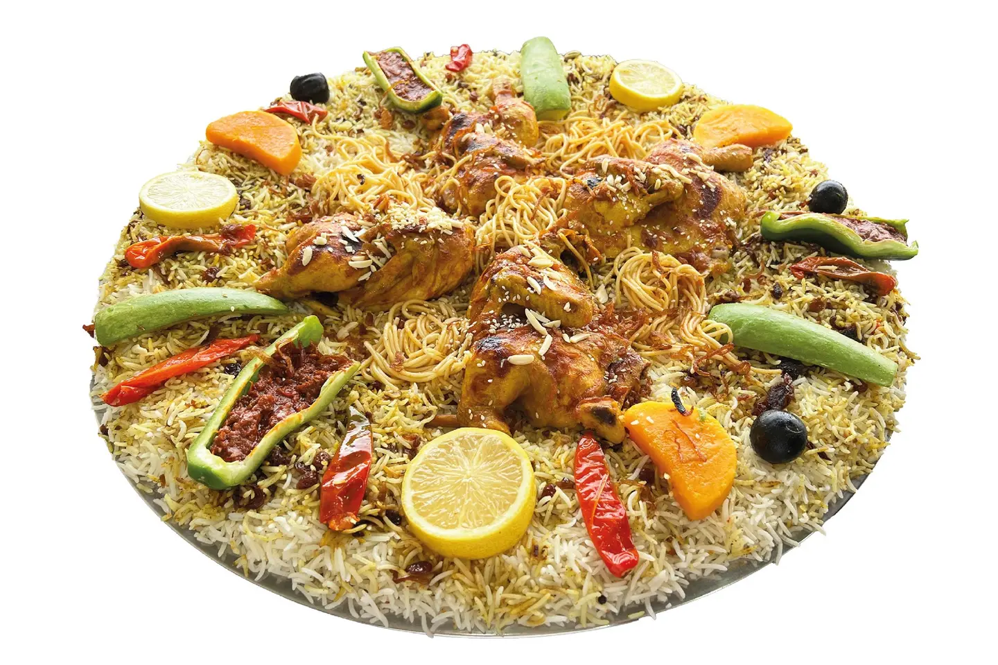 نصف دجاجة محمرة - ساقية