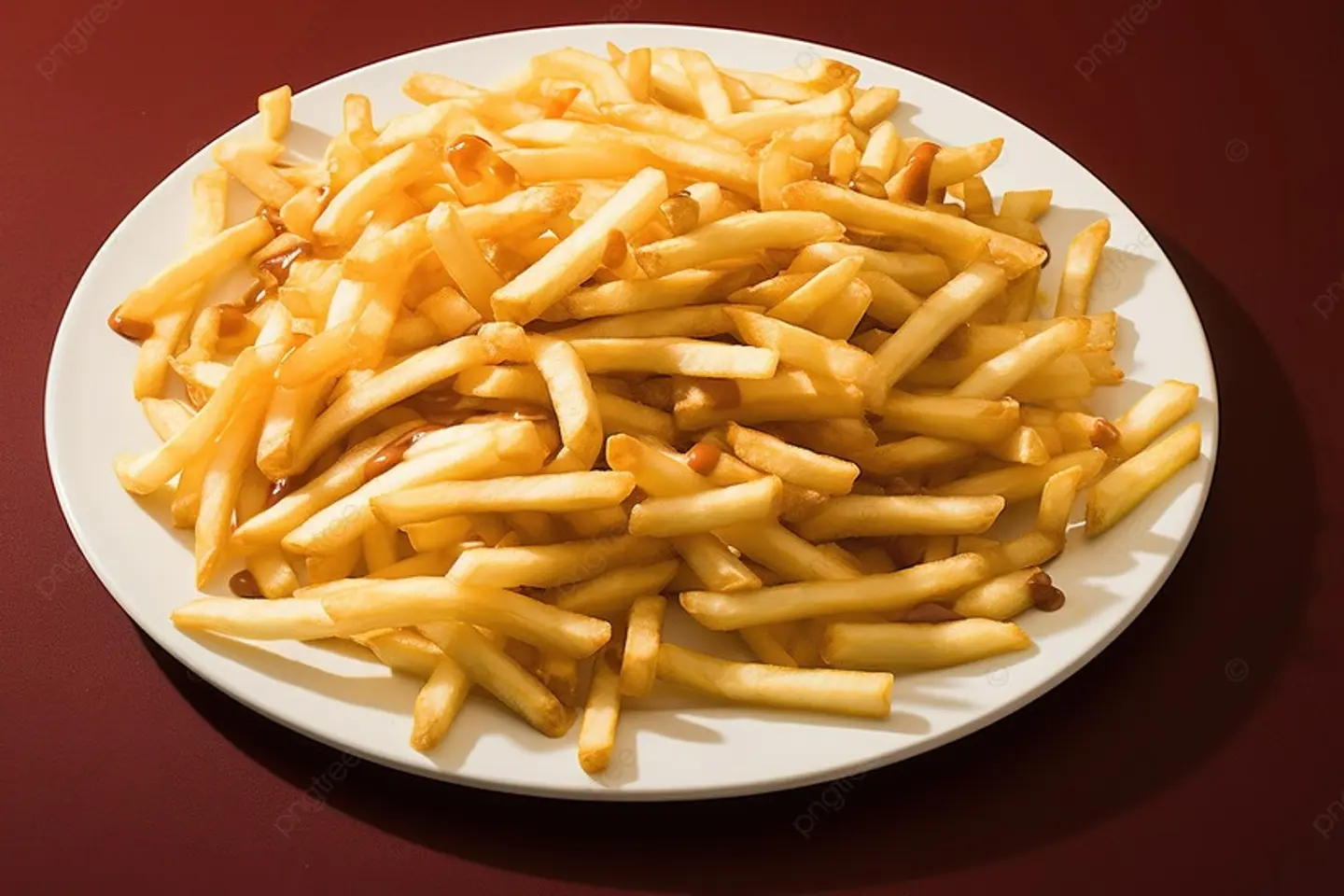 صحن بطاطس صغير