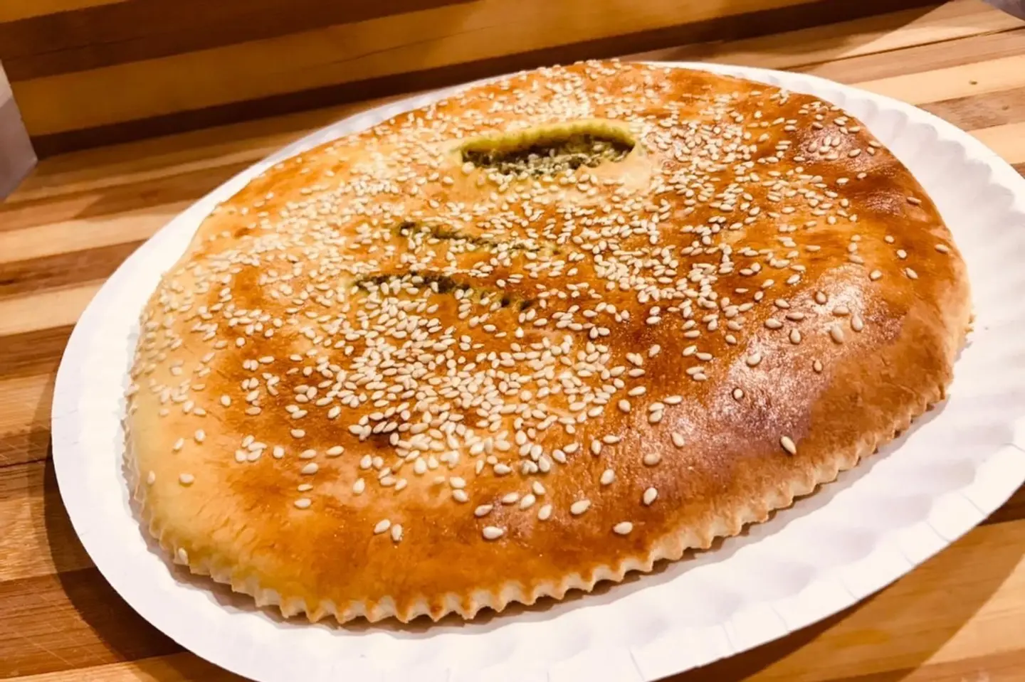 فطيرة البنة والزيتون