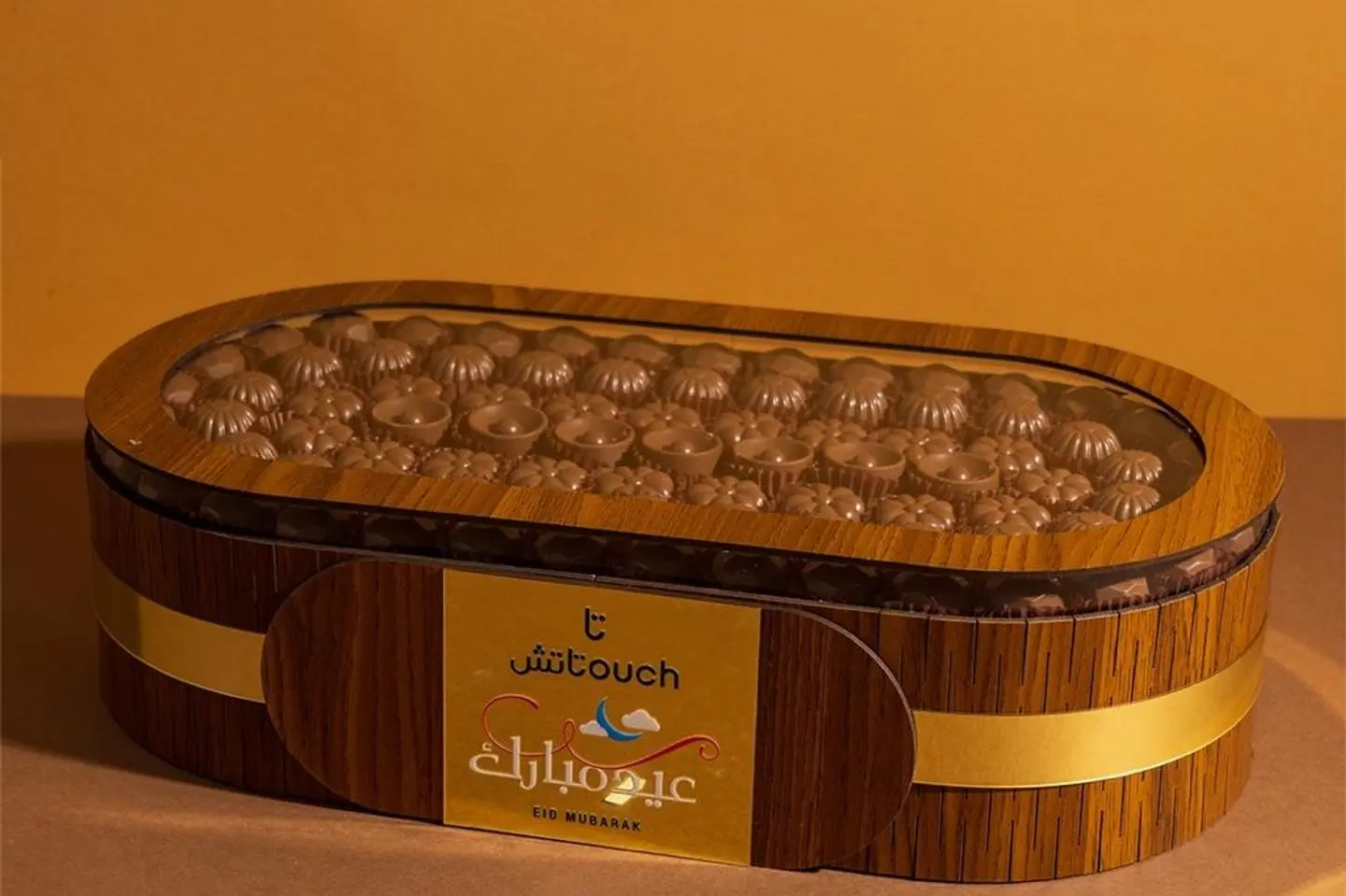 Oval Belgian Chocolate Tray