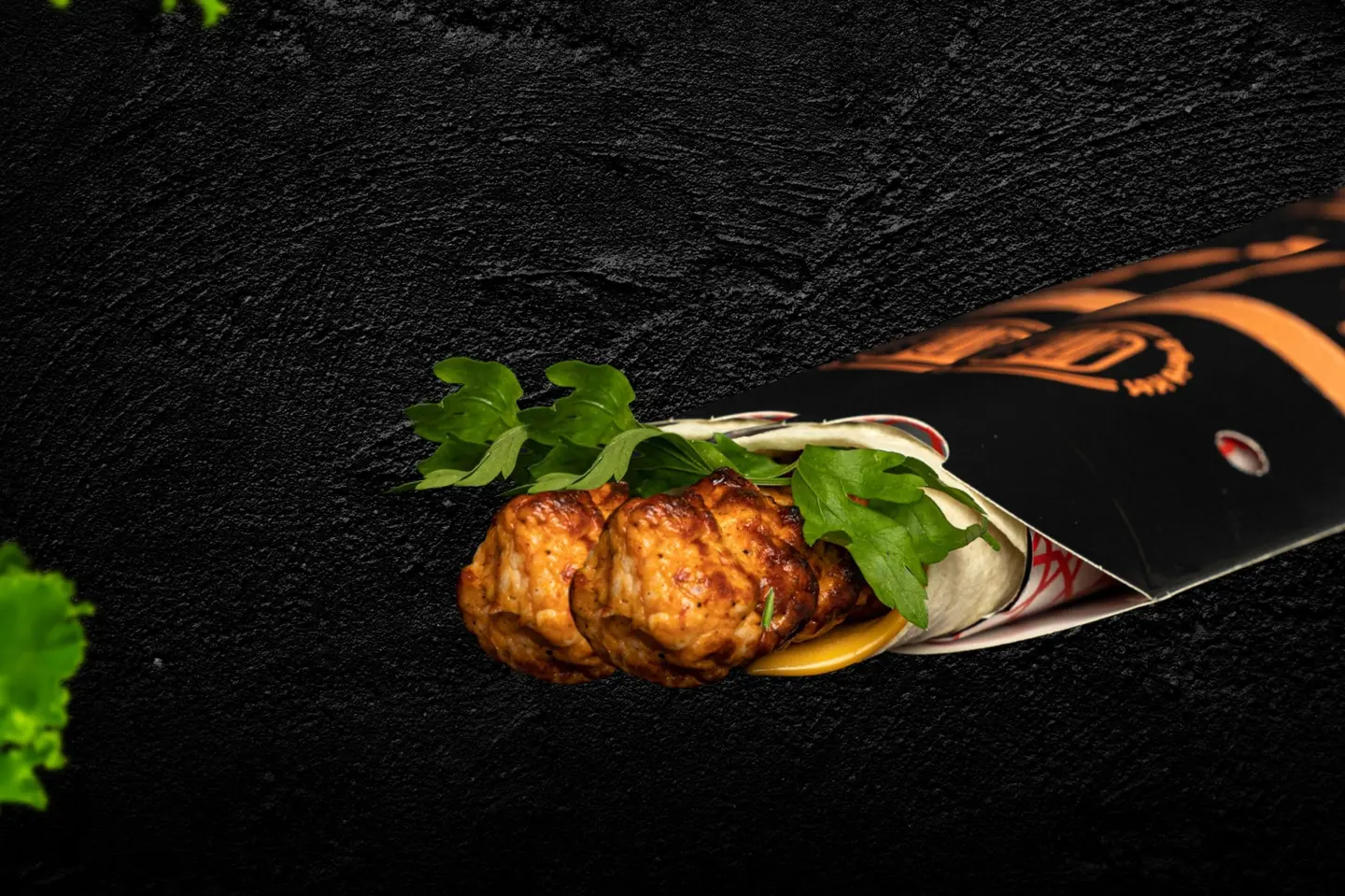 ساندوتش كباب دجاج دبل