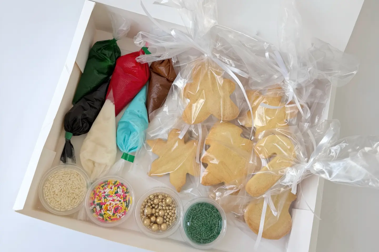 بوكس تزيين الكوكيز الشتوي