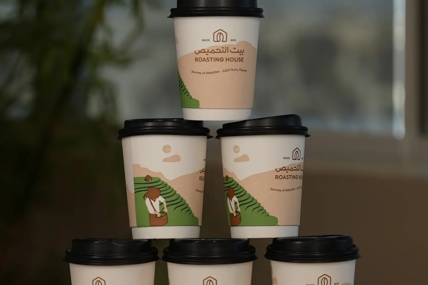 اكواب ورقية