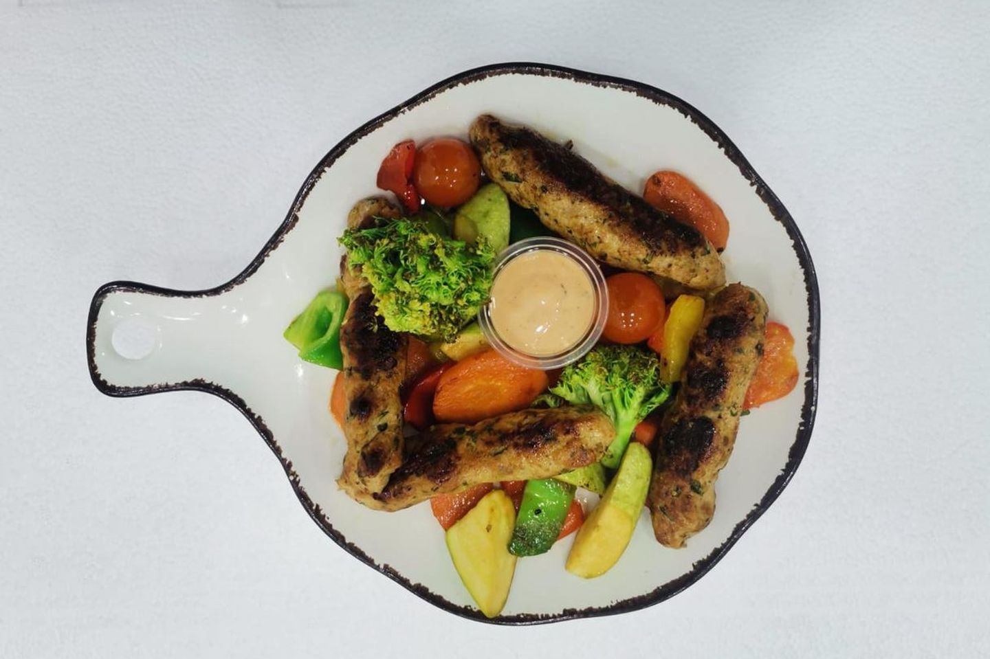 Keto Chicken Kebab With Sauteed Vegetables