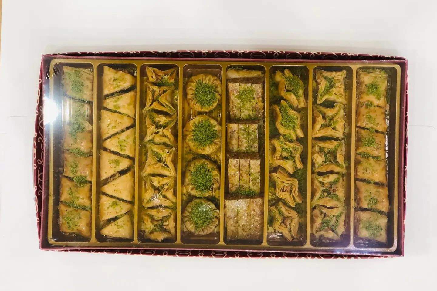 بقلاوة بوكس السكر