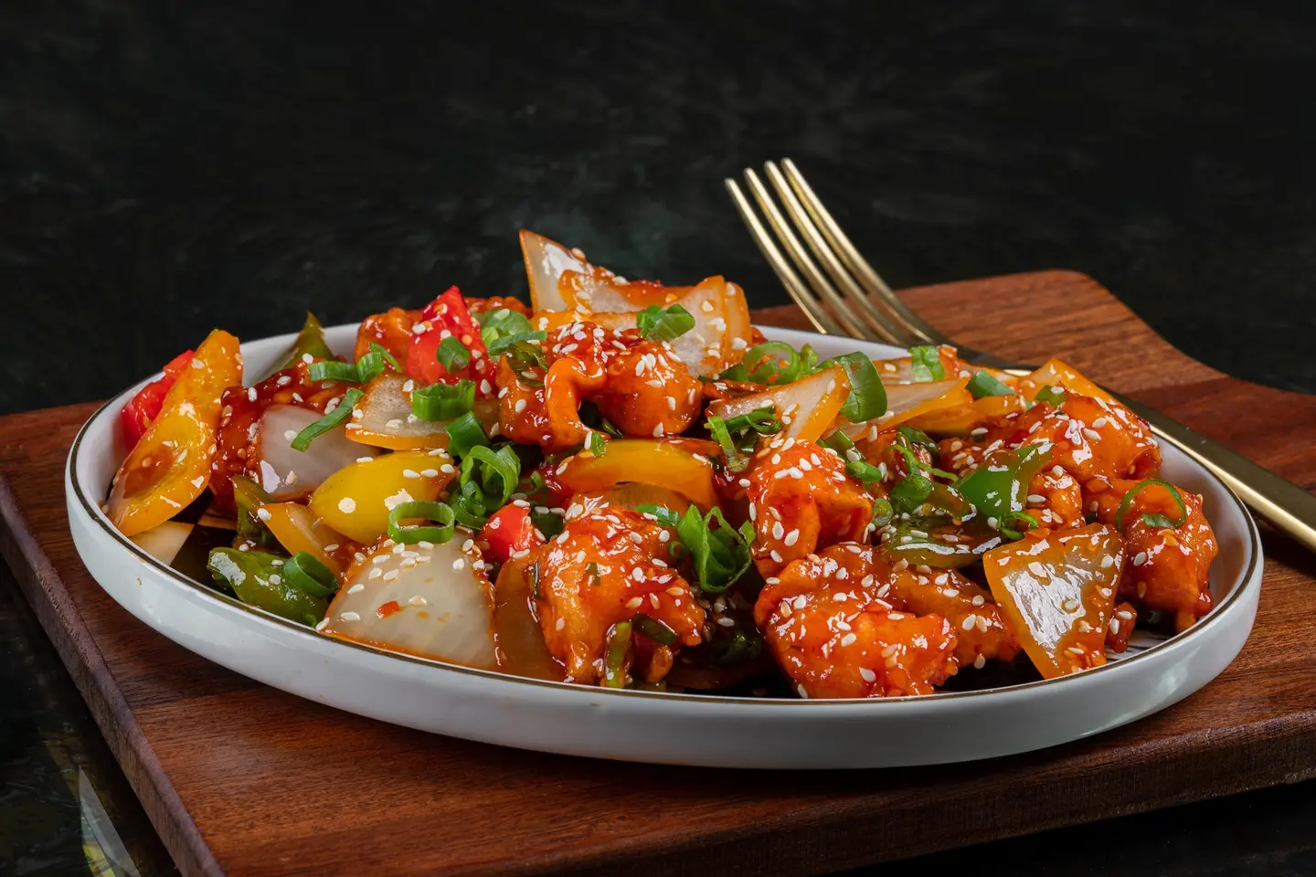 Honey Glazed Prawn