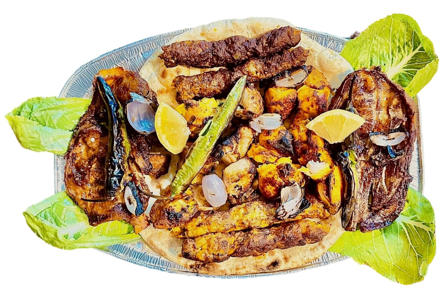 مشويات مشكل وسط