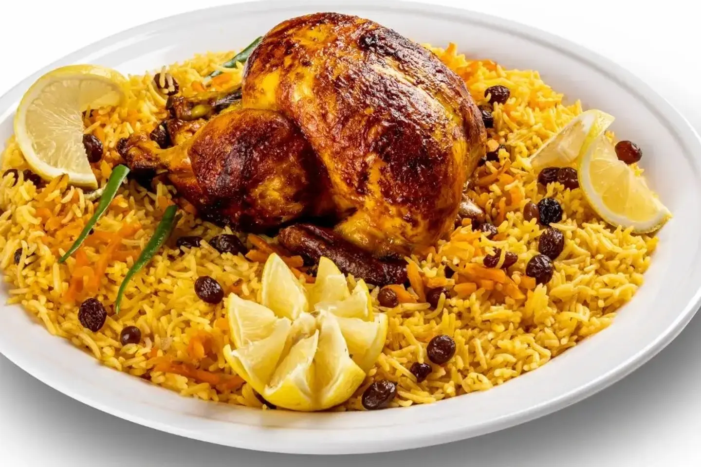 نص حبة شواية مع رز