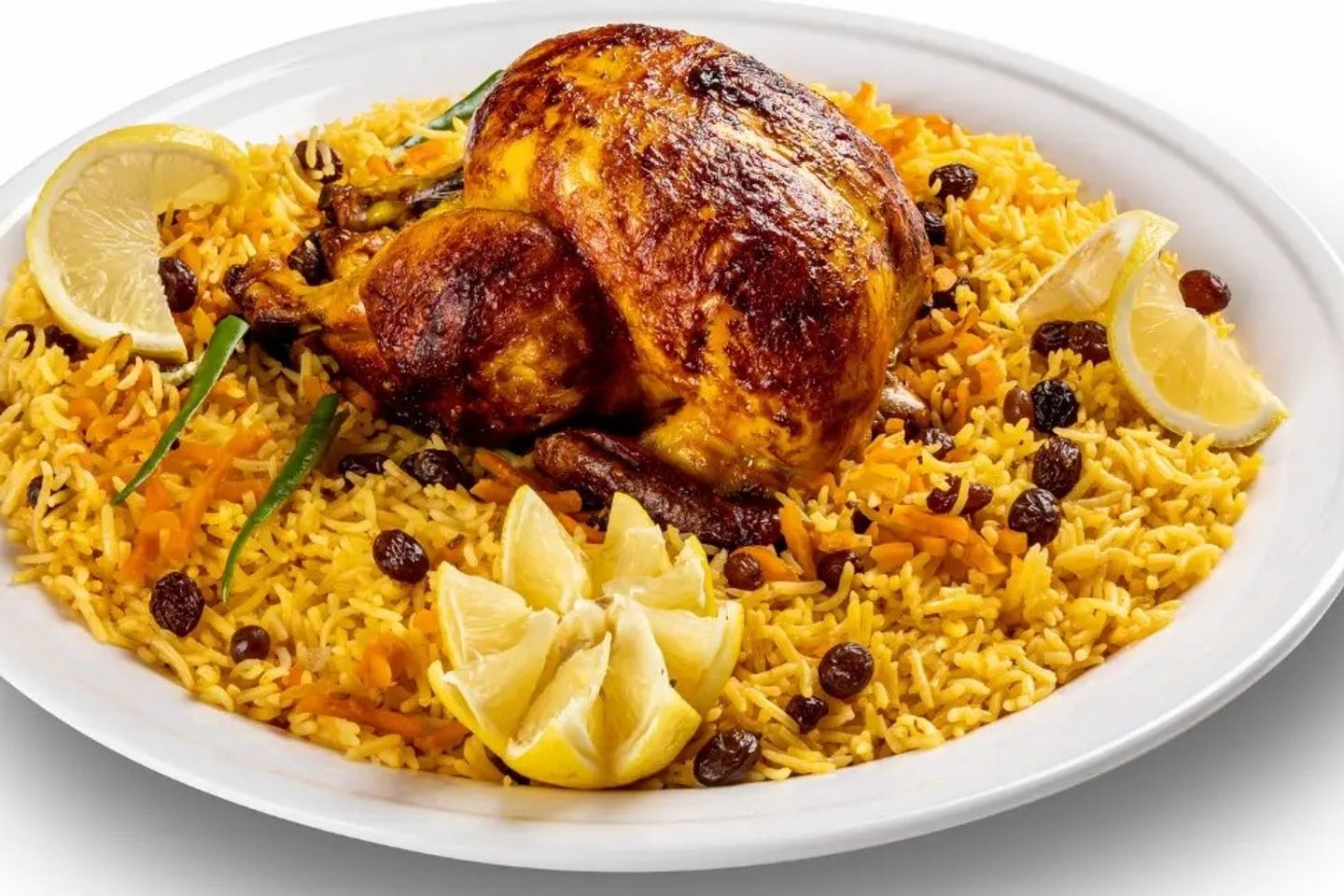 نص حبة شواية مع رز