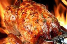 حبه دجاج شواية بالخلطة الخاصة مع الرز