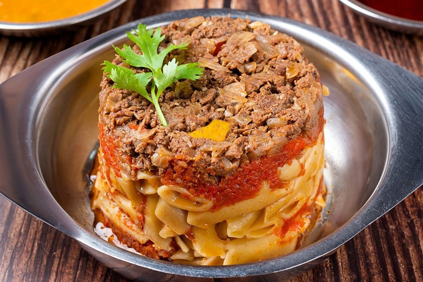 Pasta Tagine With Meat