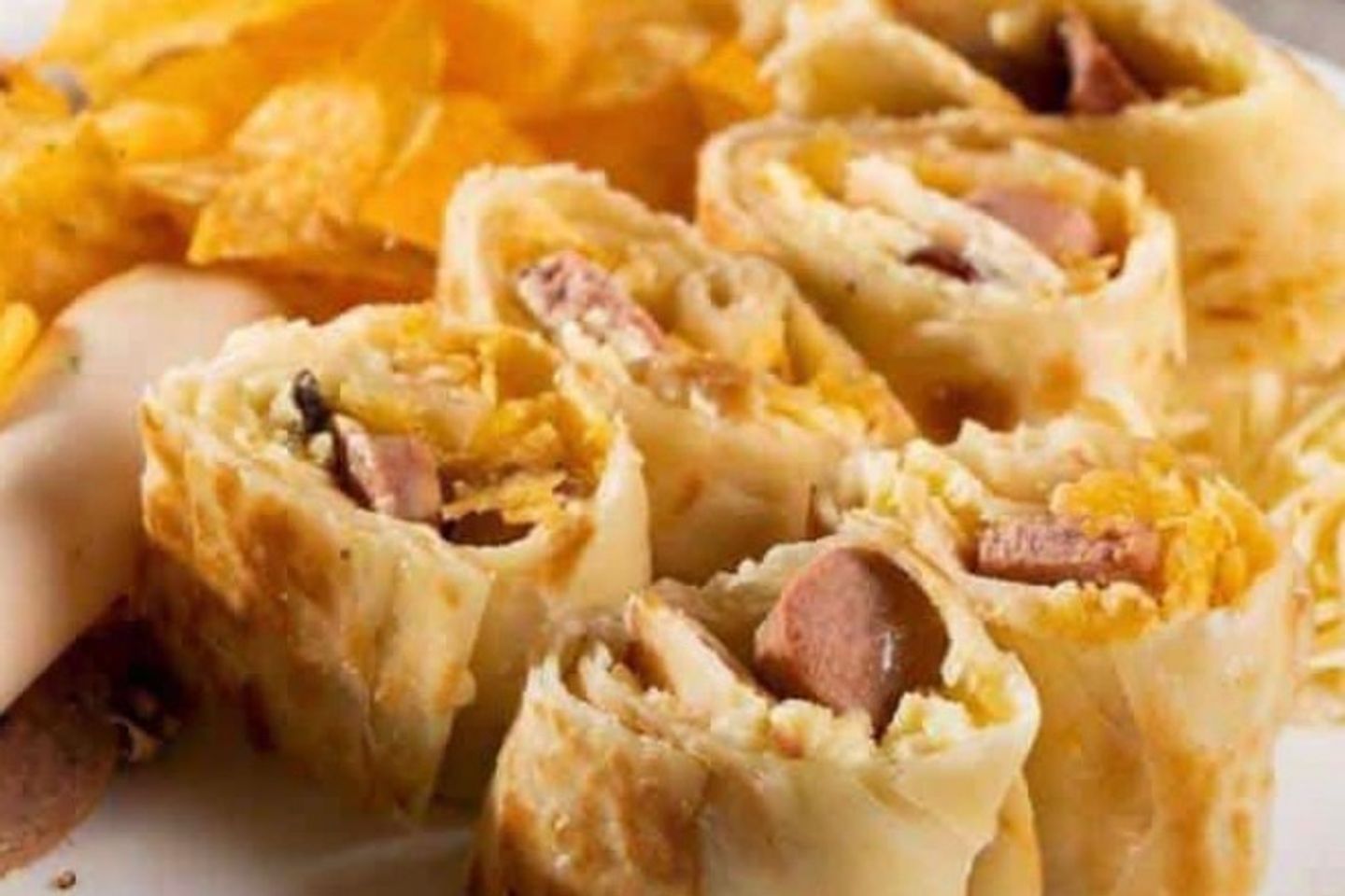 Egg Meal And Sausage Chapati