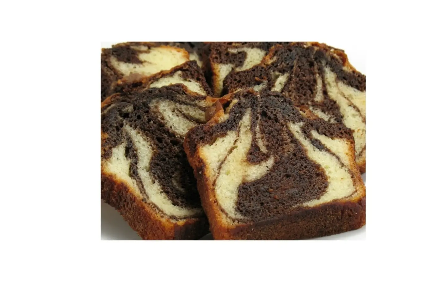 Marble Cake Slice