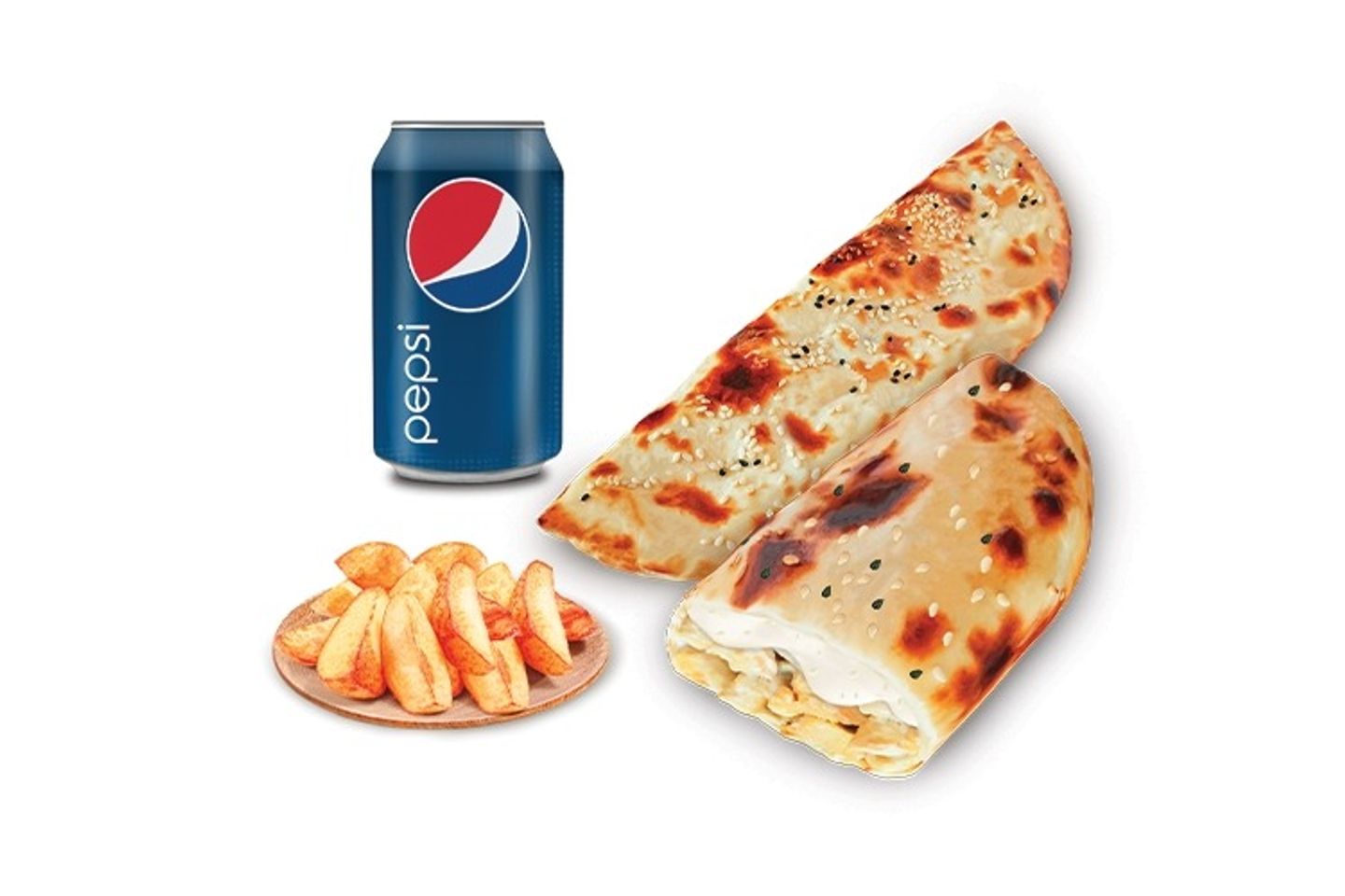 وجبة ساندوتش كساديا دجاج سنقل