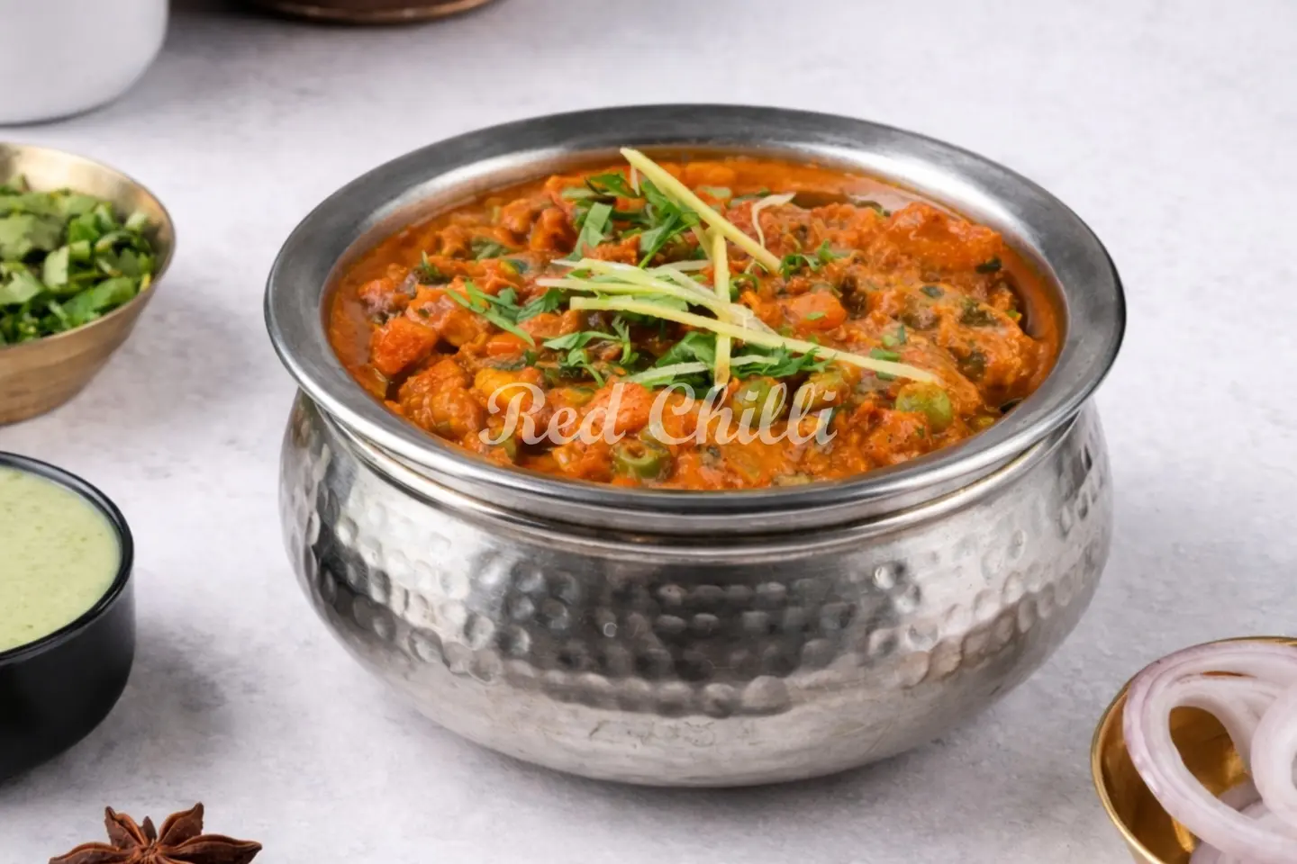 خضروات مسالا لا البصل لا الثوم