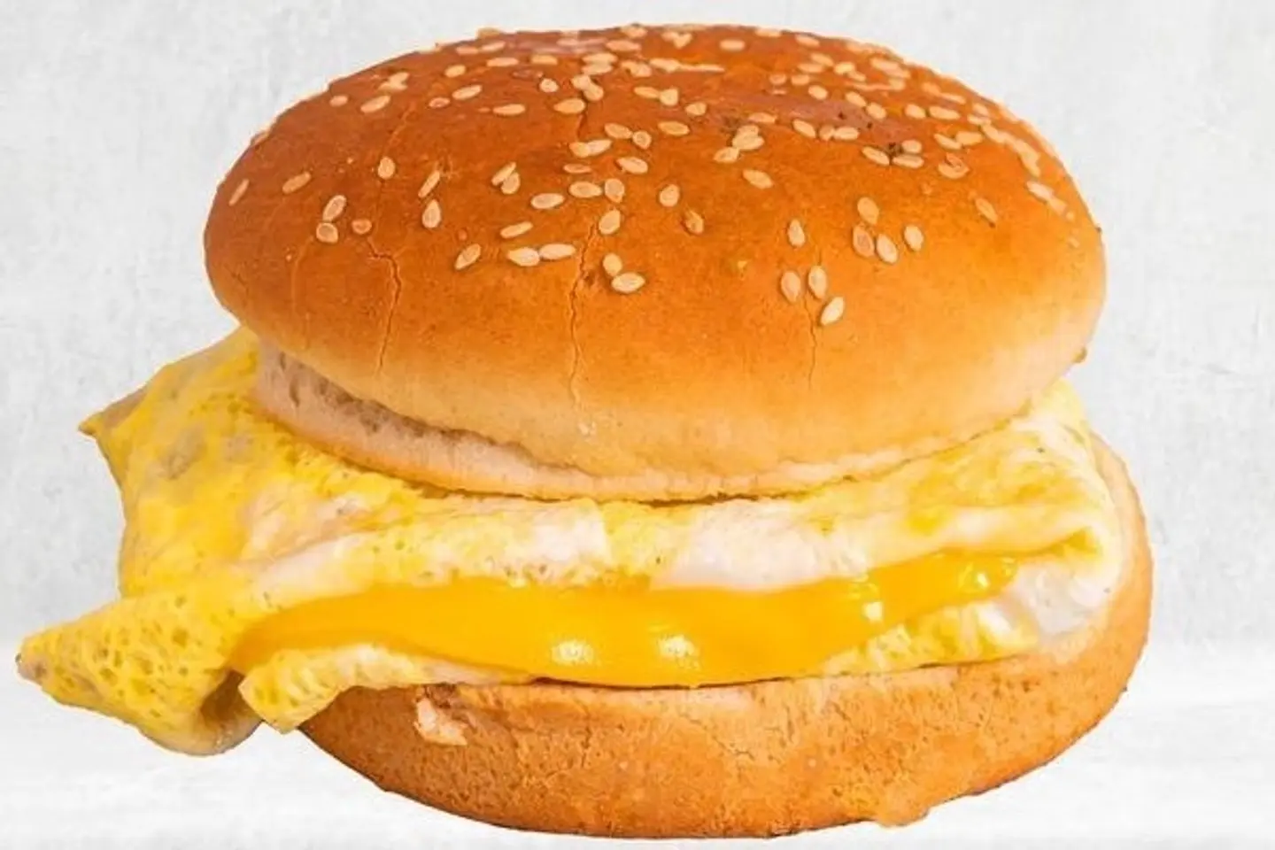 Eggs With Round Cheese