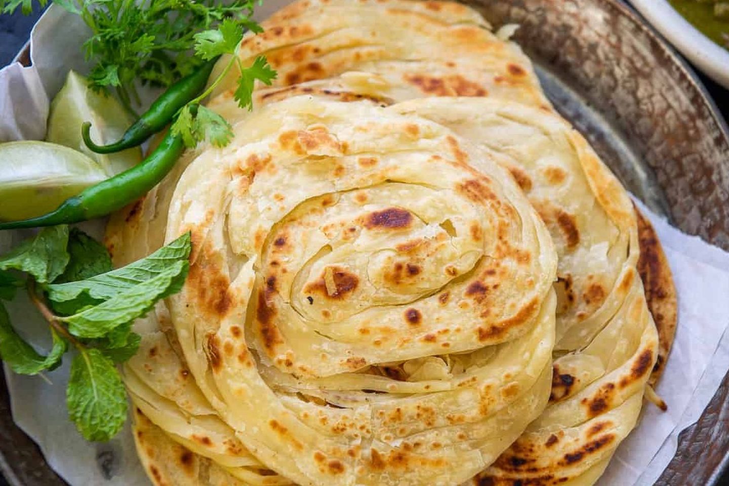Kerala Paratha Bread