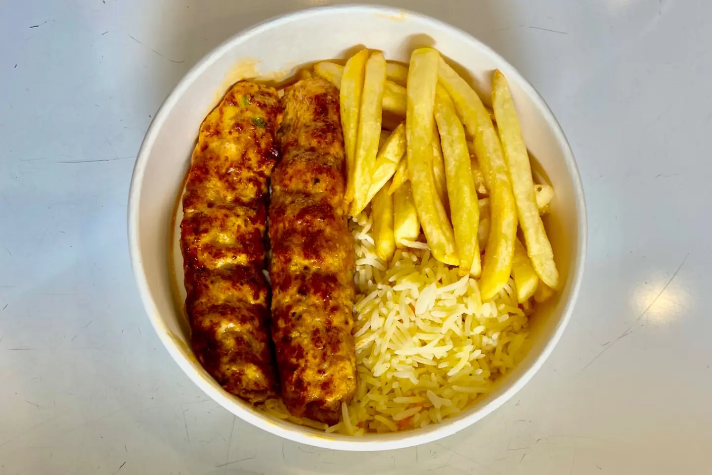 صحن كباب دجاج