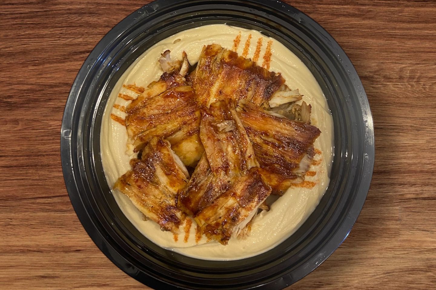 Chicken Shawarma With Hummus