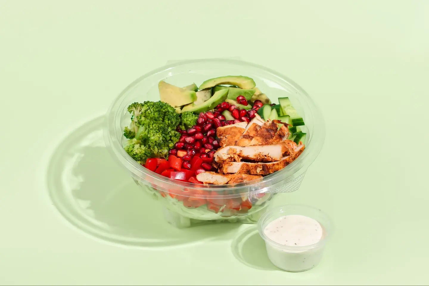 سلطة دجاج أفوكادو