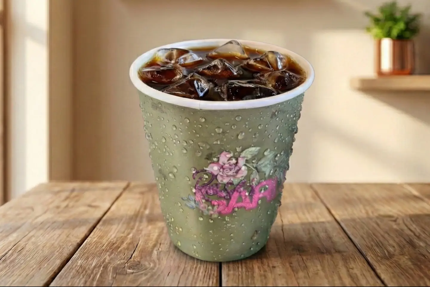 قهوة اليوم باردة