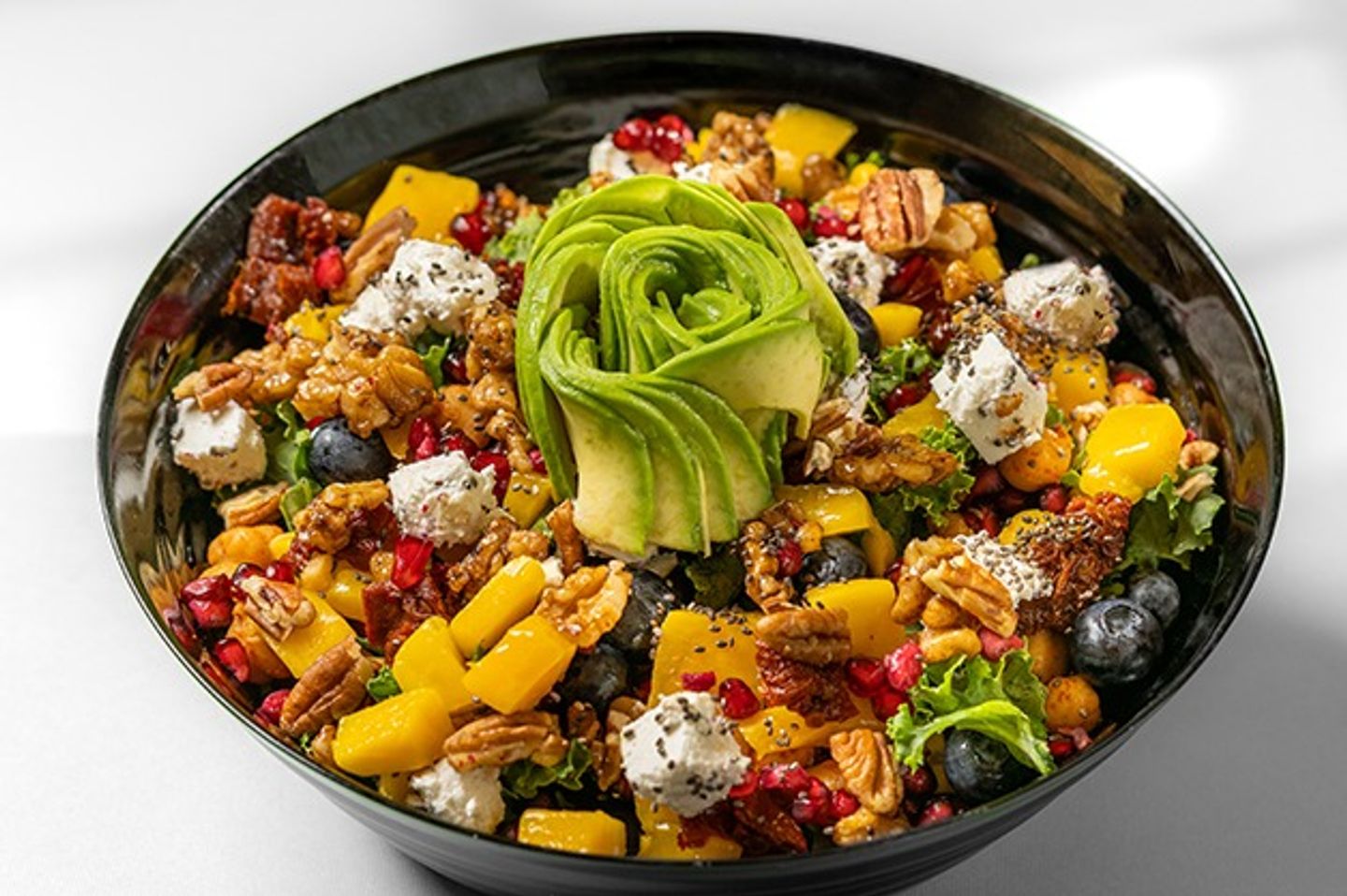 Grilled Chicken Avocado Salad Family