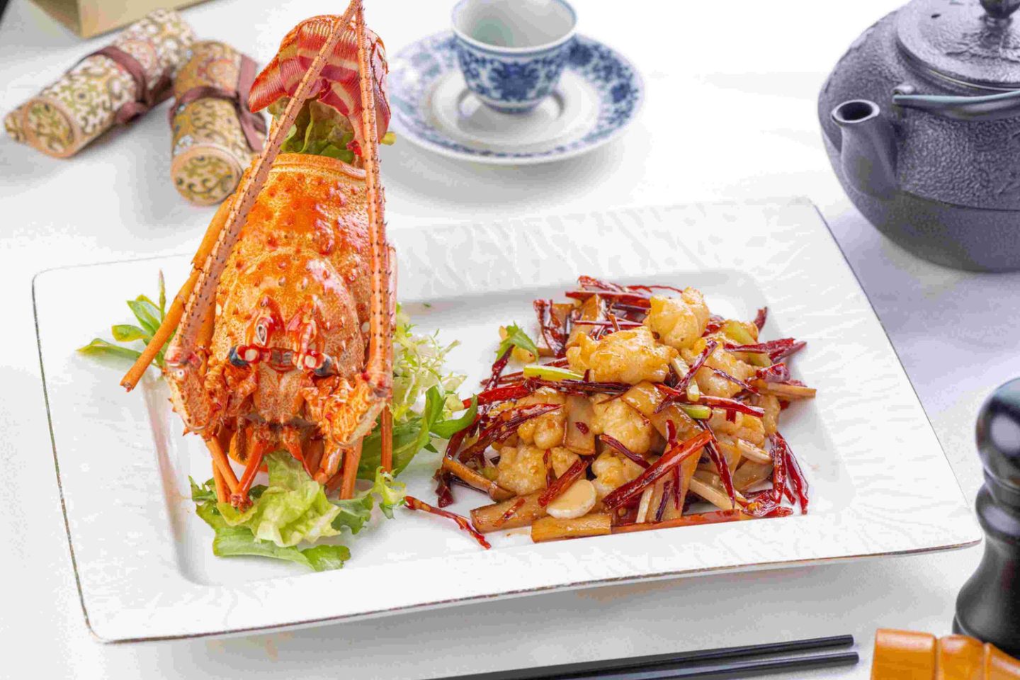 S2 Caribbean Lobster With Green Peppercorns