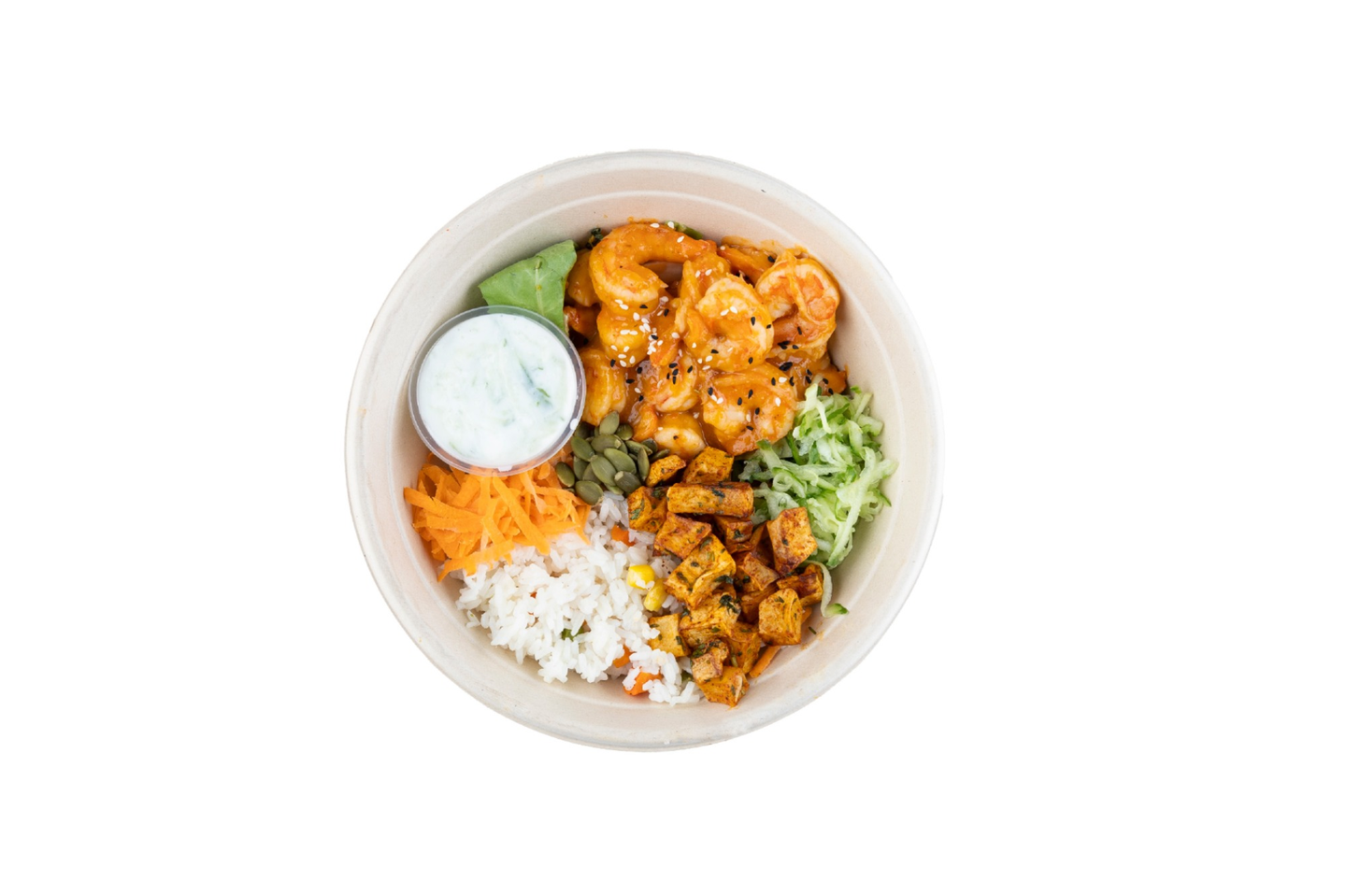 Asian Shrimp Bowl