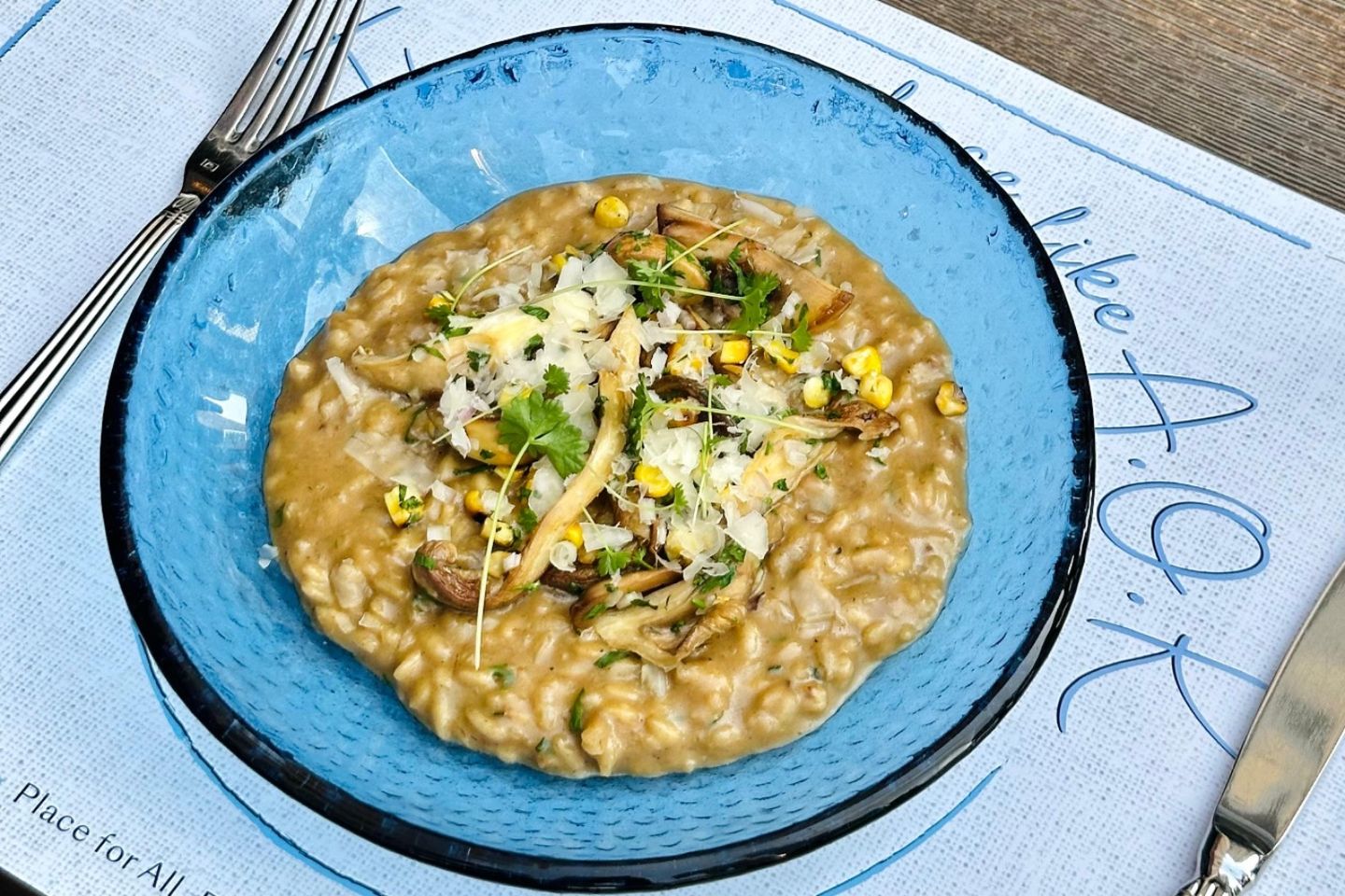 Mix Mushroom Risotto
