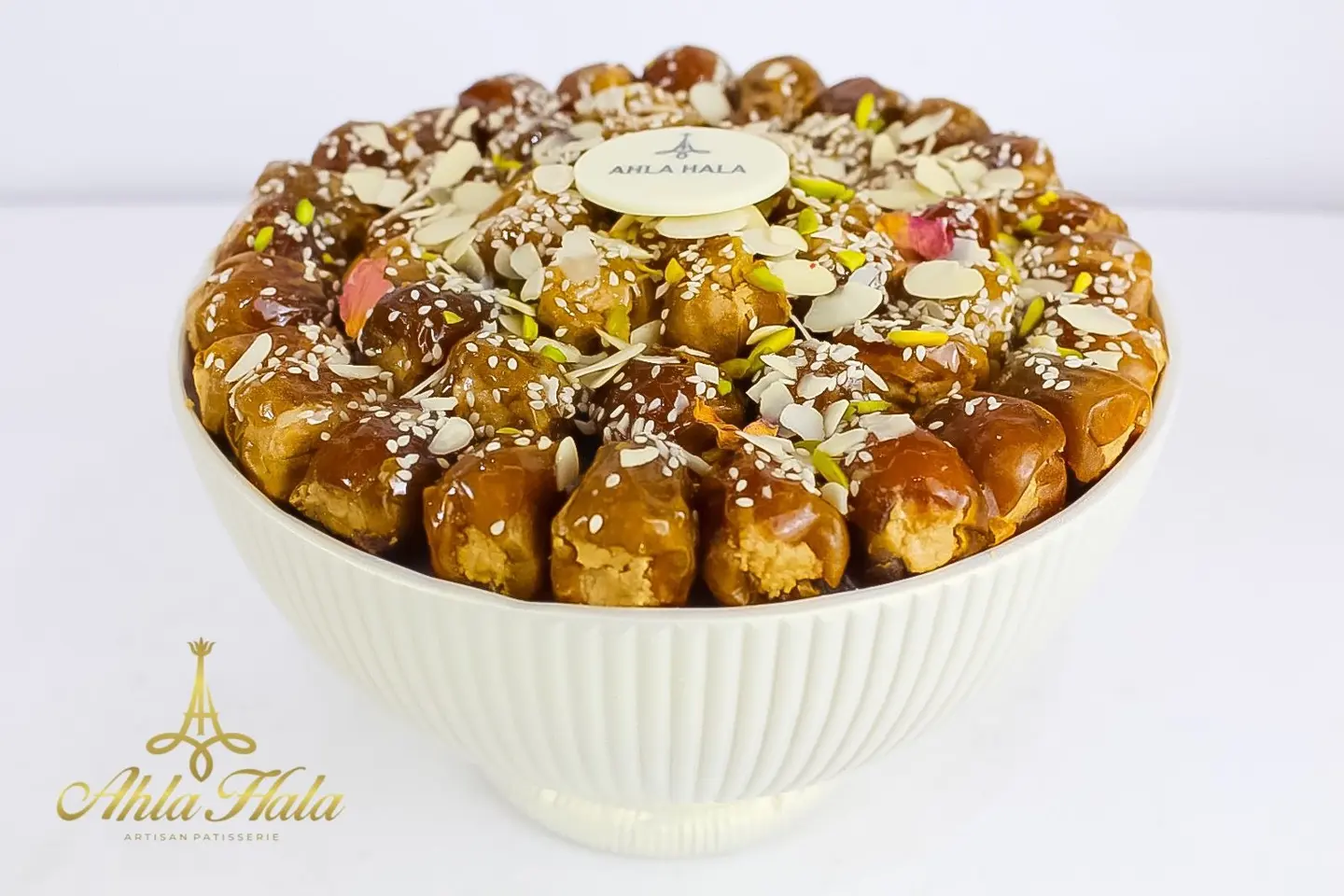 A Tray Of Stuffed Dates