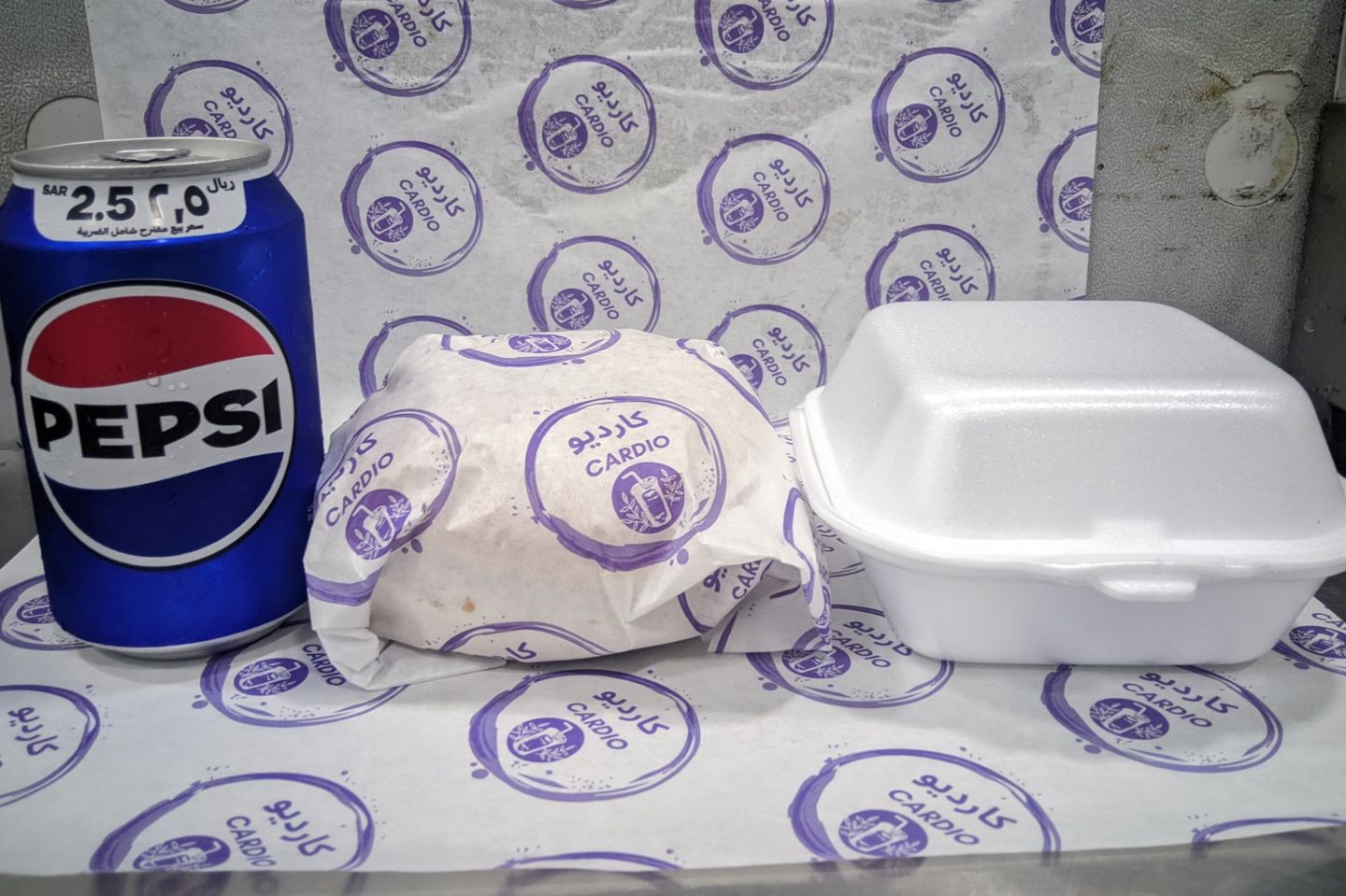 وجبة برجر دجاج